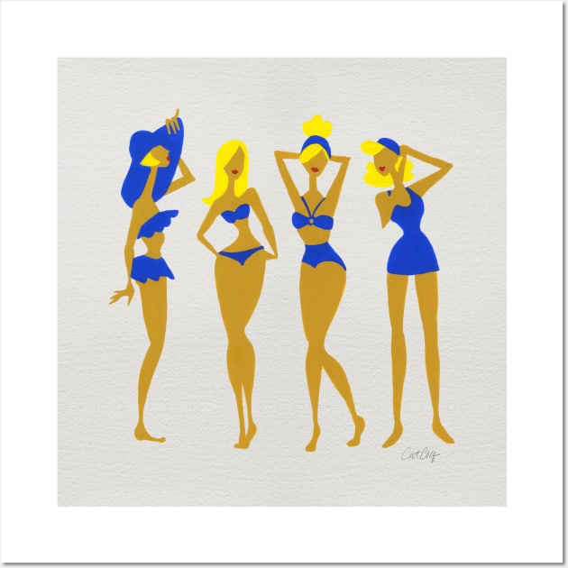 Bombshells - Blonde Wall Art by CatCoq